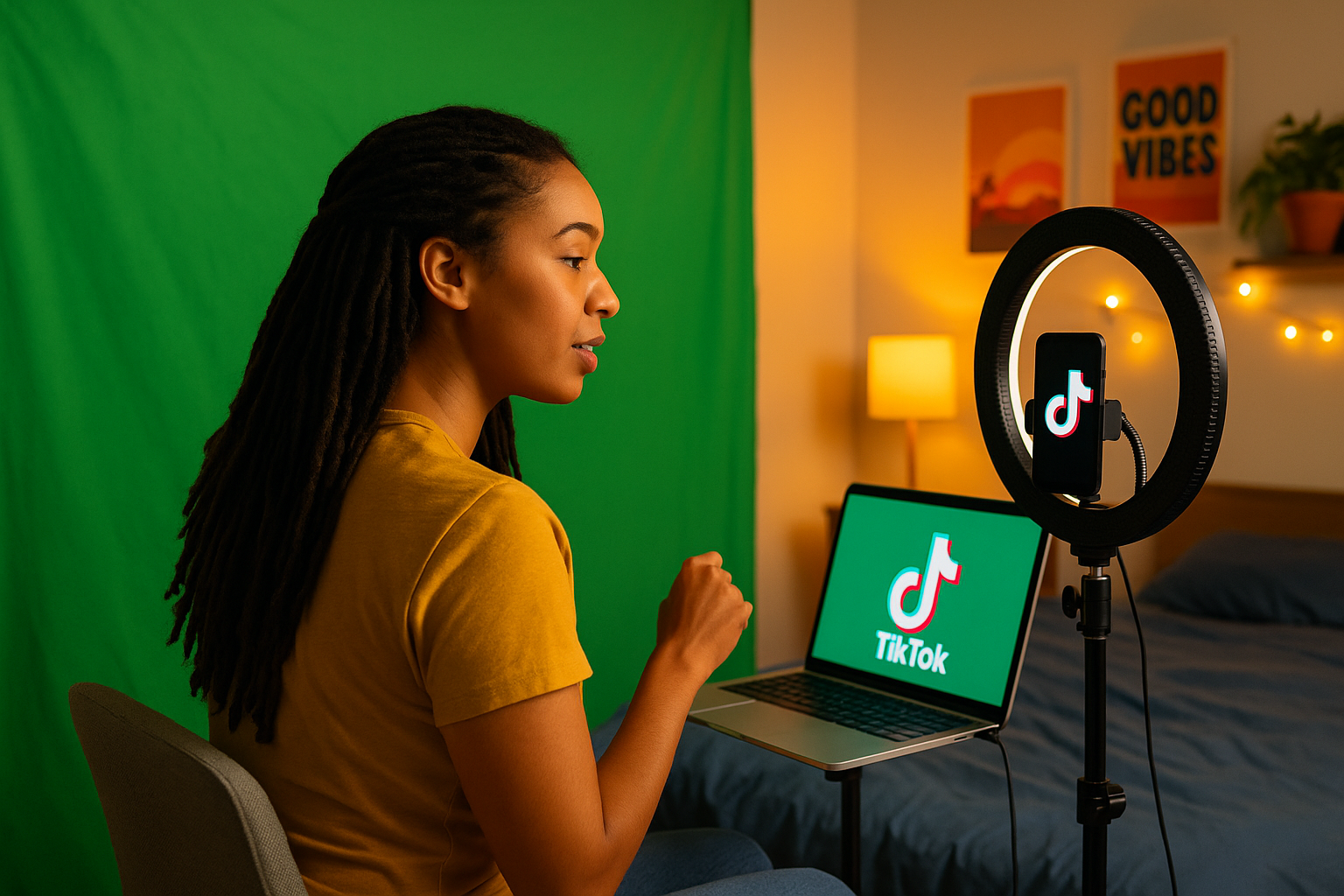 TikTok Green Screen Guru