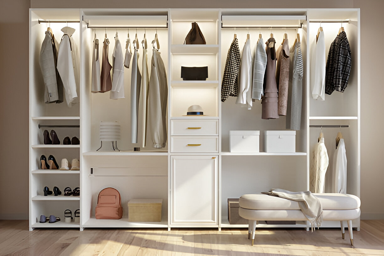Organize Closets + Donation Drop Off