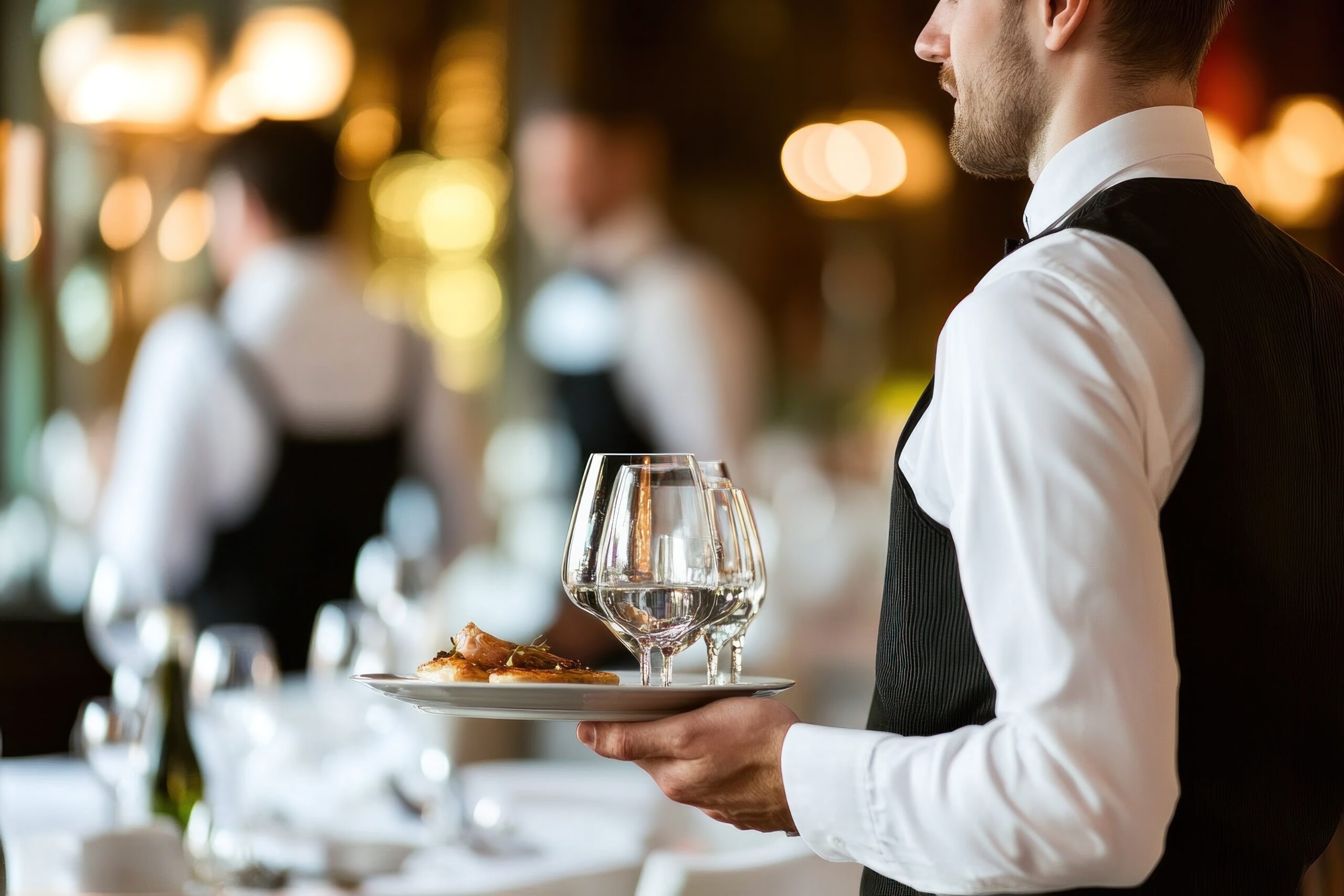 Mesero para cena privada